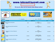 Tablet Screenshot of internet-inserat.de
